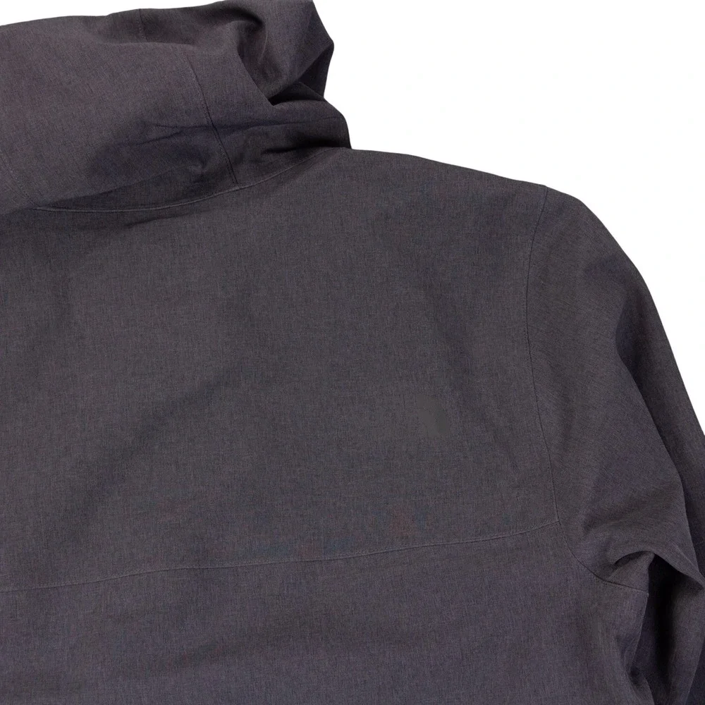 The North Face Apex Flex GTX Jacket Mens Medium Grey Dry Vent Waterproof Hooded